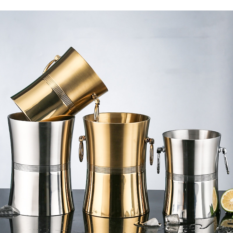 Cubo de hielo de doble capa de - Whisky Beer And Wine reseña y precio