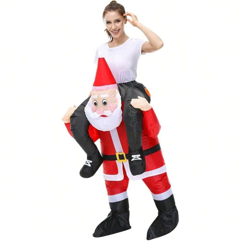 Disfraz inflable de Papá Noel  - Cocktail Shaker Set reseña y precio