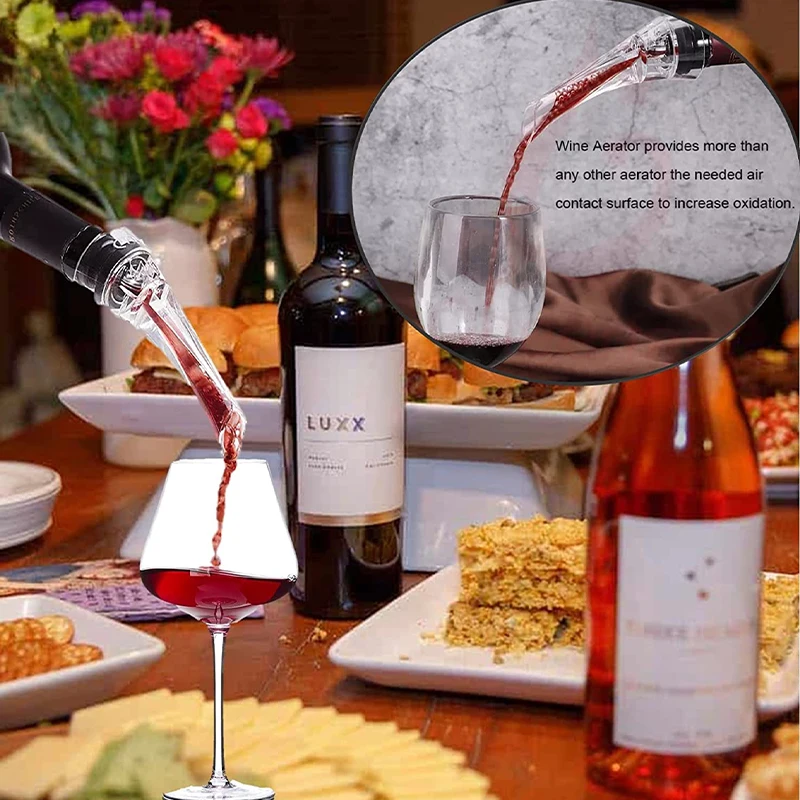 1 unidad: decantador de vino m - Wine Aerator Pour reseña y precio